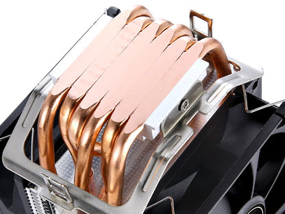 CPU Efficient Cooler Fan 90mm 4pin/PWM PC Tower Type Radiator 2/4/6 Heat Pipe install LGA2011 x79 x99 115x 1200 1700 AMD am3 AM4