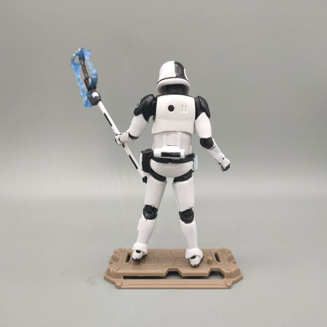 Lote de 3 Bonecos Soltos Star Wars Elite Force 501st 442nd Shadow Utapau Gree Shock Battalion Trooper 3.75" Coleção