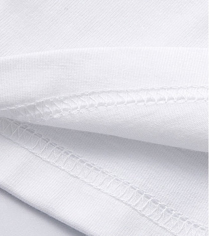 2025 Fish pattern print high quality 100% cotton t-shirt with round neck, summer trend short sleeves, street hip hop top.