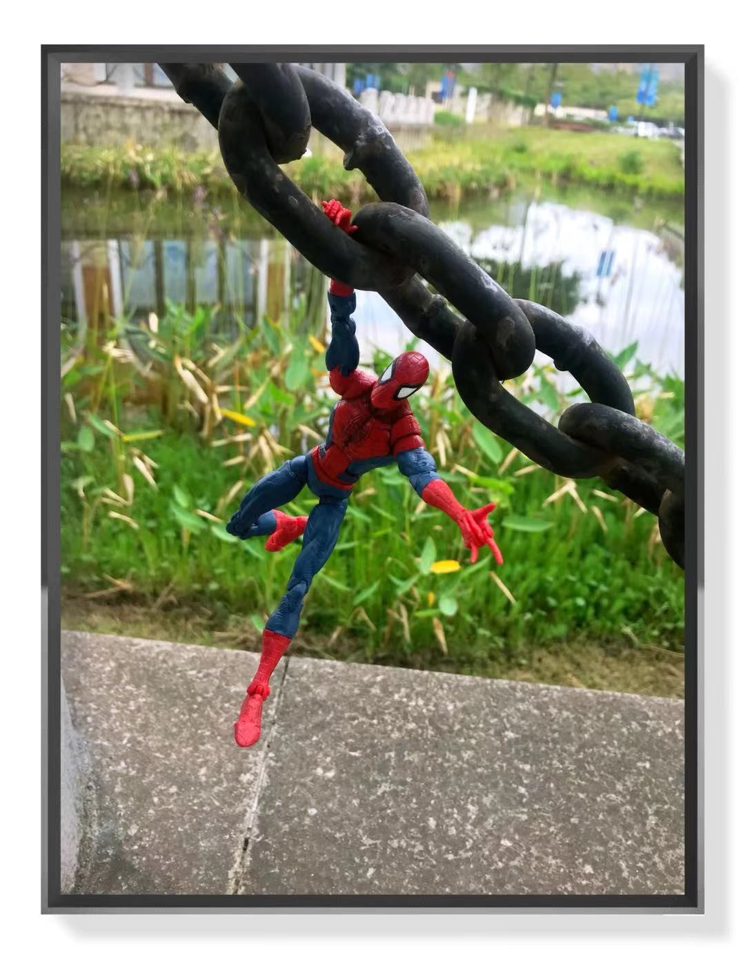 Boneco Articulado "Homem-Aranha Espetacular Clássico Peter Parker" Toybiz Marvel Legends