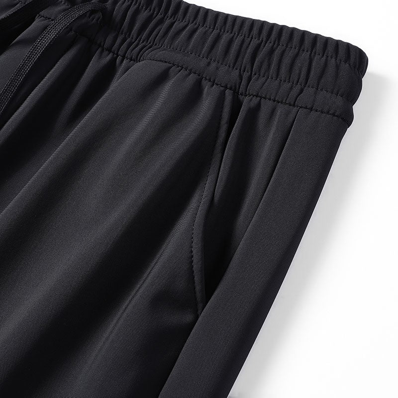 Winter Running Pants Men's Outdoor Waterproof Windproof Thickened Jogging Sports Trousers Warm Fitness Sports Casual Long Pants