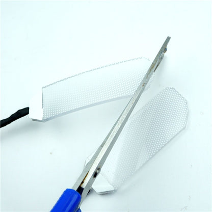 Flexible Bendable DIY LED Light Eyes Kits for Iron Man Halloween Helmet Mask Eye Light Cosplay Accessories Can Cropped Props