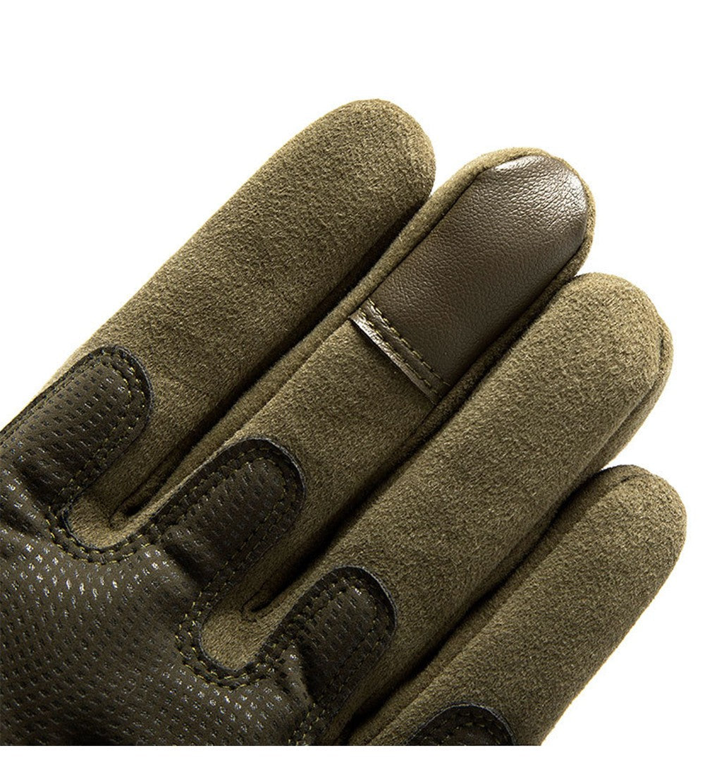Luva de moto masculina com tela sensível ao toque, para motociclismo e motocross, proteção de dedo inteiro, Luvas Moto Preto