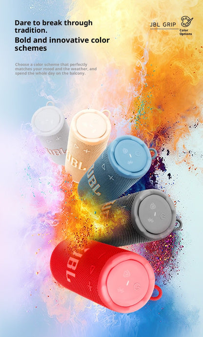 JBL GRIP Neon Can Caixa de Som Bluetooth Sem Fio Portátil Impermeável para Exterior Casa Mesa Ciclismo Caminhada Corrida Alto-Falante de Graves