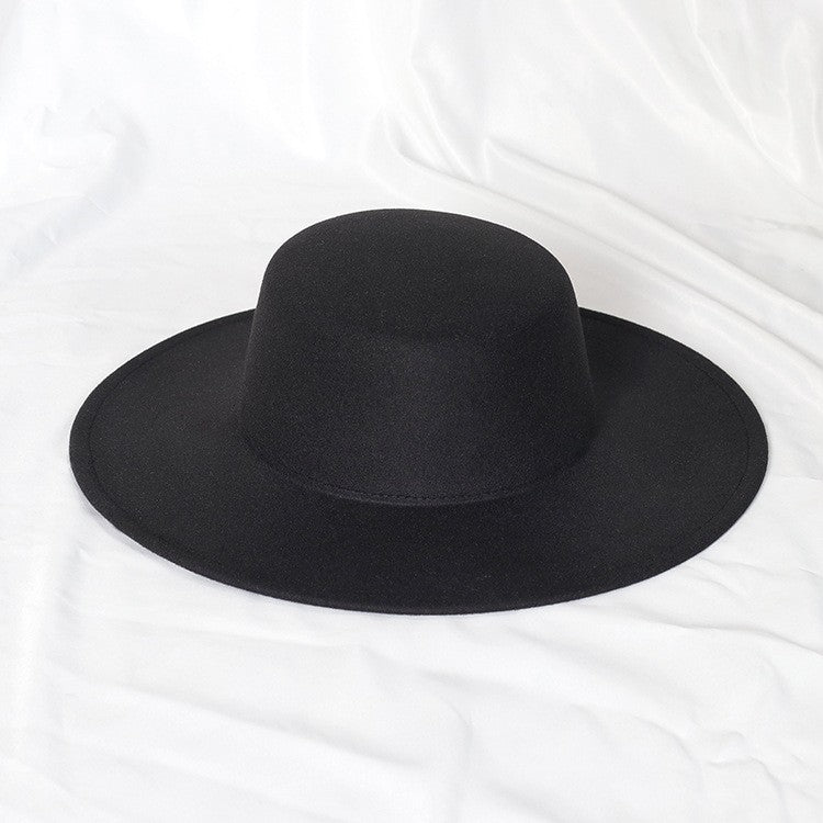 CHAPÉU FEMININO Chapéu Coco Chapéu Fedora Para Mulheres Chapéu Branco Plano Cinto De Luxo Senhoras Chapéu De Casamento Chapéus Fedora Outono Inverno ?????