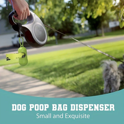 Biodegradable Pet Waste Bags  - Extra Thick Poop Bags for Dogs & Cats, Portable Roll with Dispenser, Eco-Friendly & Lea