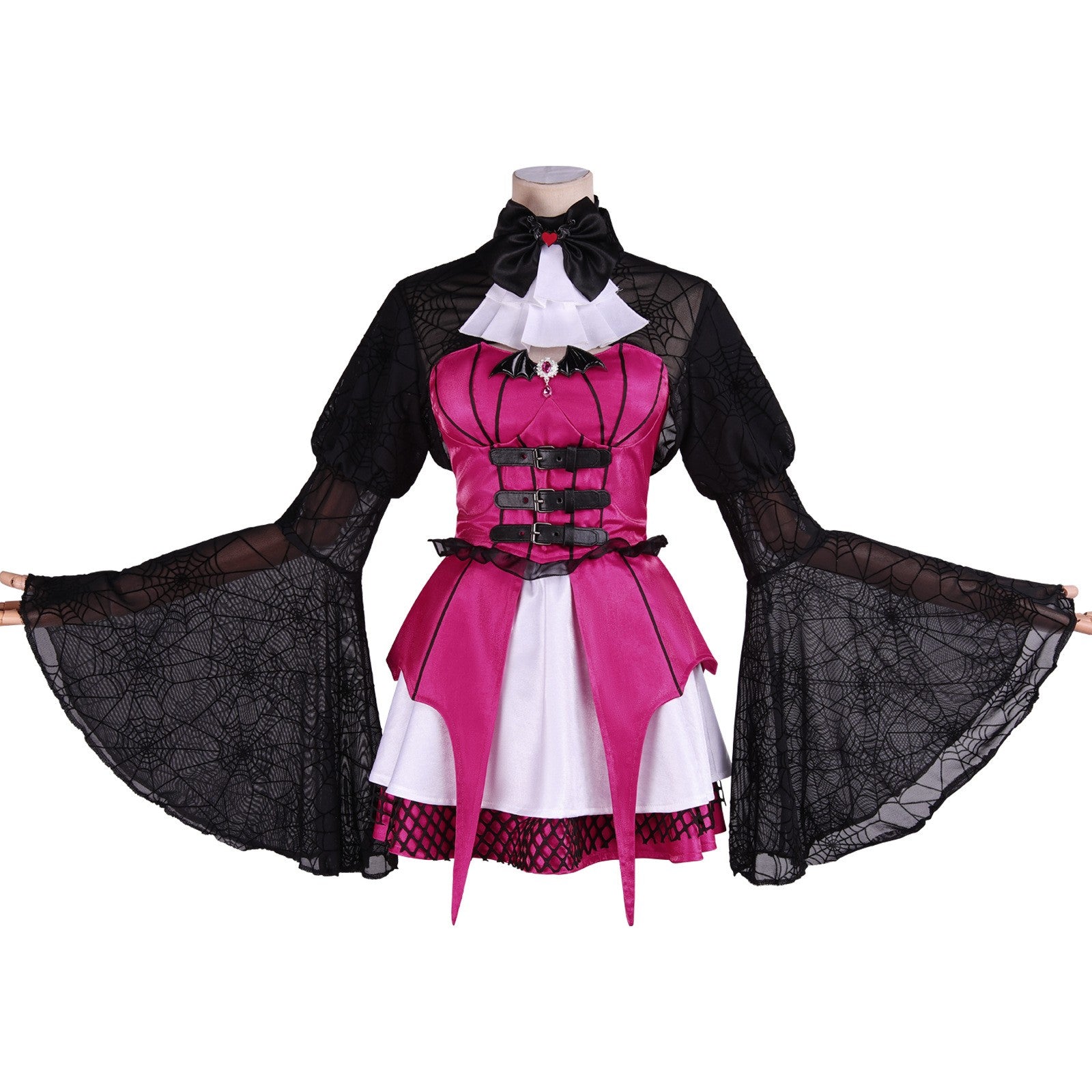 Draculaura Cosplay Costumes Anime Monster School Role Play Uniform Halloween Carnival Party Outfit For Women