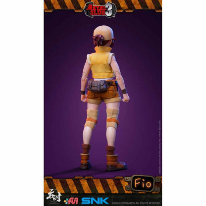 Boneco de Ação Original Snk Metal Slug Toy Fior Airi Sisters 1/12 Coleção de Pano Modelo Colecionável Decoração
