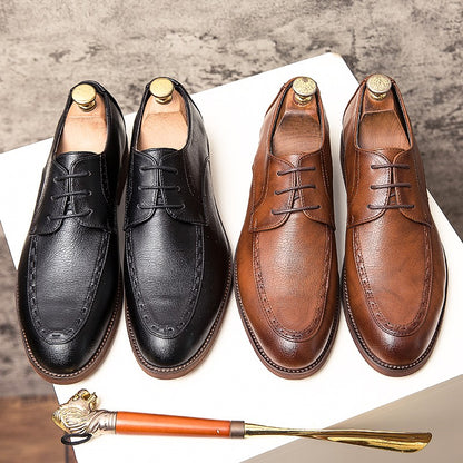 Classic Casual Business Leather Shoes Men Social Wedding Party Leather Shoes For Men Dress Oxfords Formal Leather Shoes Men