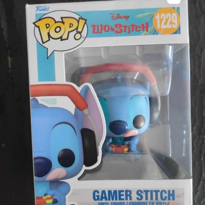 Funko Pop Stitch Original #1353 #1229 Versão Q Boneco Estatueta Decoração de Mesa Modelo Colecionável Edição Limitada Brinquedos Presente Infantil