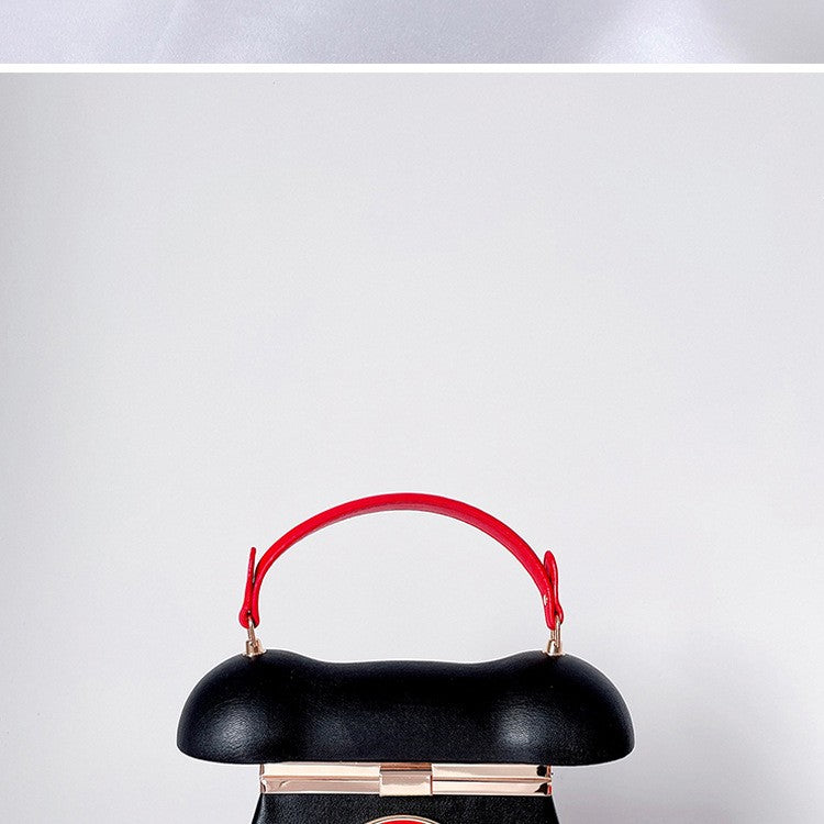 Handle Telephone Shaped Women Evening Handbags Designer Party Clutch Purse Chic Shoulder Bags Female Leather Crossbody Bag Totes