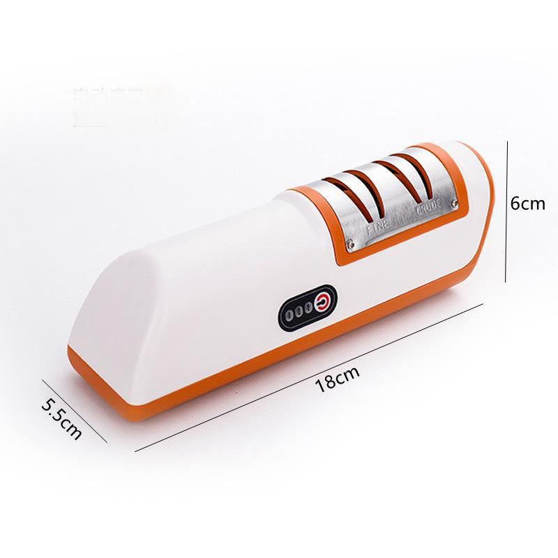 Afia-Faca Elétrico de Cozinha Multifuncional Automático Profissional 4 Engrenagens Afiador de Facas Elétrico Acessórios de Cozinha