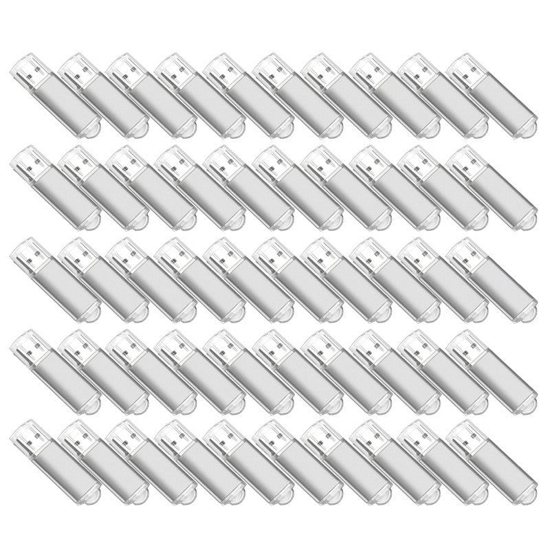 50 peças/lote USB 2.0 Flash Drive Original 1GB 2GB 4GB 8GB Pen Drive 16GB 32GB USB Sticks 64GB Memory Flash Disk 128MB Logo Grátis