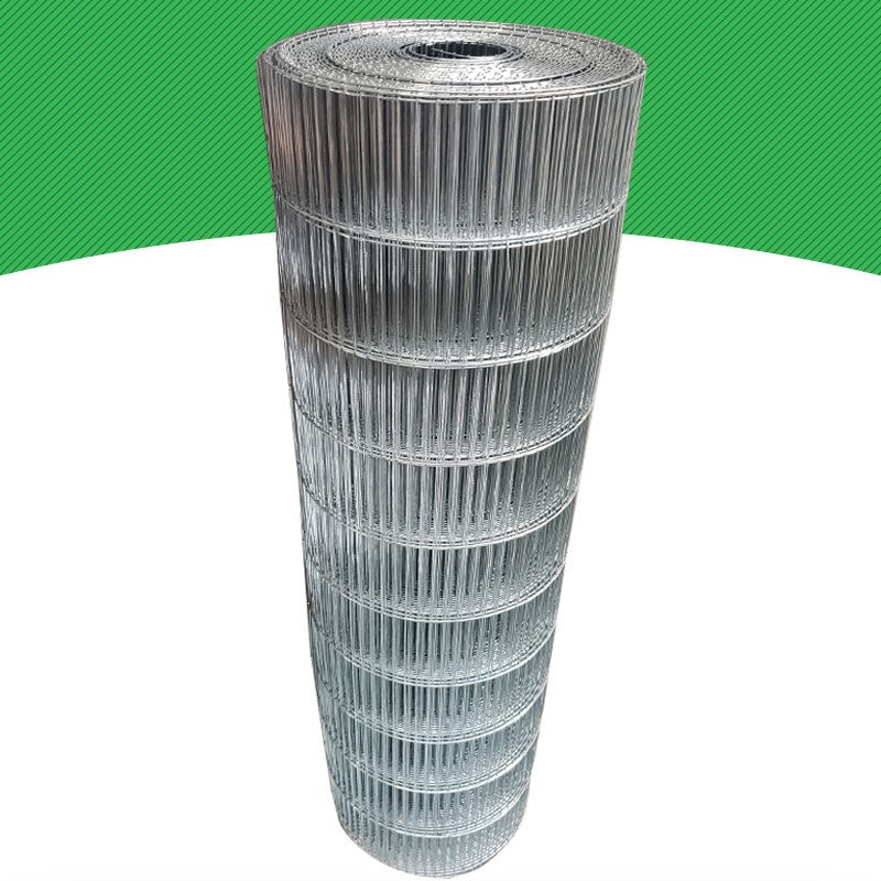 Tela de arame soldado galvanizado de 1 metro (40 polegadas) de largura com furos de 10x100mm, para gaiola de criação doméstica de pássaros, pombos, coelhos, papagaios, codornas e galinhas