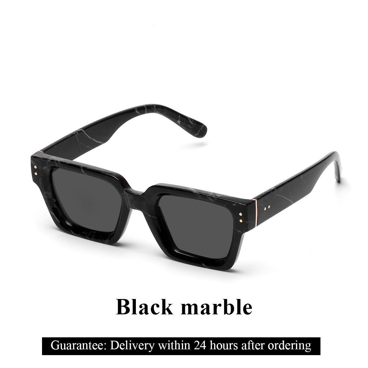 Ruiao Retro Black Millionaire Shades Luxury Sunglasses 2025 For Men Designer Famous Brand Square Sun Glasses Man Women Sunglass