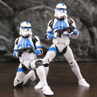 Star Wars 501st Legion ARF ARC Trooper Jesse Hardcase Commander Bane Denal Tup Dogma Boneco de Ação 6" Fase 2 Rex Team Clone Brinquedo