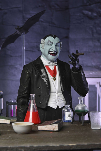 NECA 56090 56089 The Munsters TV Series Grandpa Munster Herman Munster Ultimate Action Figure