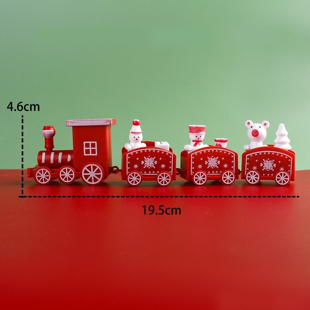 Plastic Train Christmas Ornament Merry Christmas Decoration For Home Xmas Gifts Noel Natal Navidad Happy New Year 2026