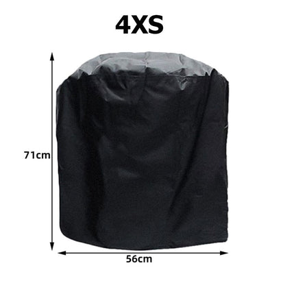 5 Size BBQ Grill Barbeque Cover Anti-Dust Waterproof Weber Heavy Duty Charbroil BBQ Cover Outdoor Rain Protective Barbecue Cover