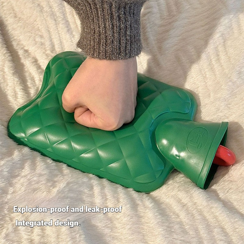 300/650ML Plush  Hot Water Bag  Winter Removable  Hot Water Bottle  Winter Hand Foot Warmer