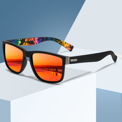4 PCS Fashion Vintage Pattern Square Sunglasses Men Women Fishing Driving Man Luxury Brand Designer Sun Glasses UV400 Eyewear ?