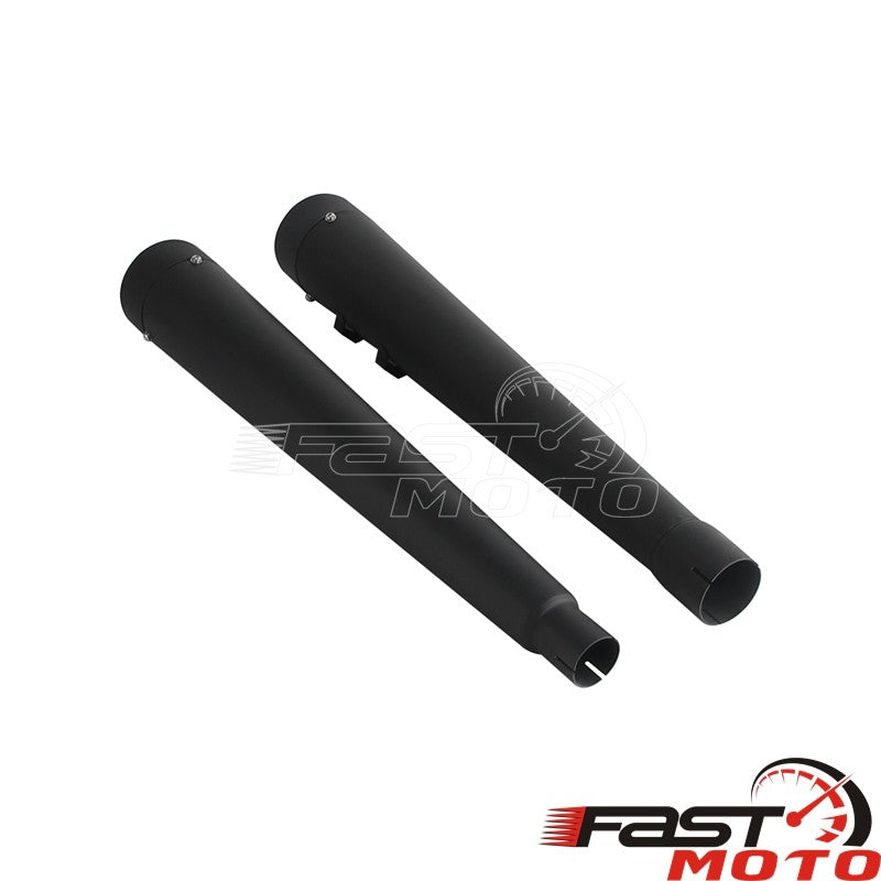 Motorcycle Slip On Mufflers Dual Exhaust Pipes For Harley Touring Road King Road Glide Electra Glides 2017-2023 Exhausts Muffler