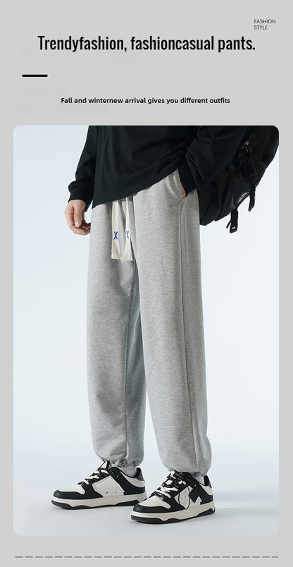 Big Tall Men Sweat Pant Drawstring Extra Long Length Sweatpant Stretch Winter Fleece Sport Jogger Trouser Male 200Cm 190cm 120cm