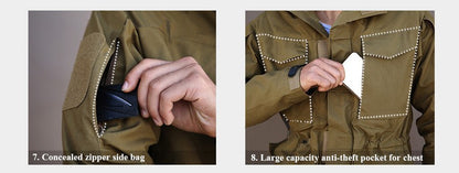 M65 UK US Army Clothes Casual Tactical Windbreaker Men Waterproof Flight Pilot Coat Hoodie Military Field Jacket Winter Autumn