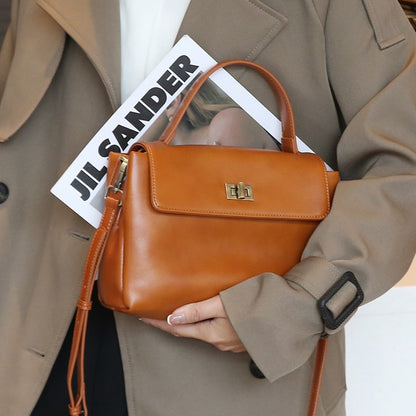 Women Cowhide Genuine Leather Tote Bag Lady Designer Luxury Soft Leather Handbag Fashion Crossbody Bags Female Shoulder Handbag