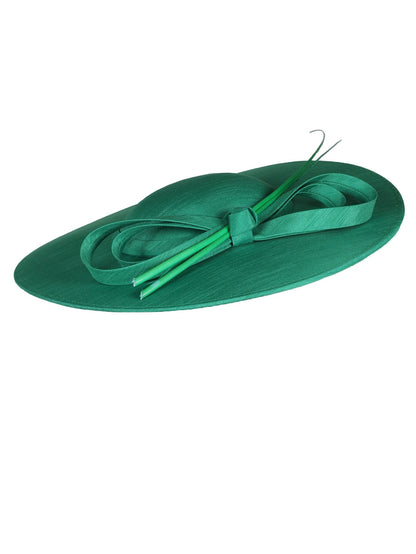 Sinamay Weddings Fascinators Hats For Women Ladies Large Big Brim Cocktail Church Tea Party Dress Fedoras Hat With Bow Feather