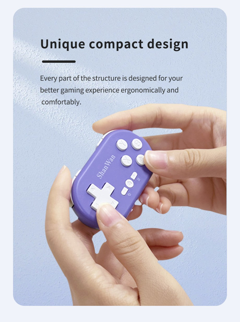 Mini Gamepad Gaming Control Bluetooth For iPhone Android PS4 PS3 Switch Xbox Mobile IOS PC TV Controller Wireless Game Pad Phone