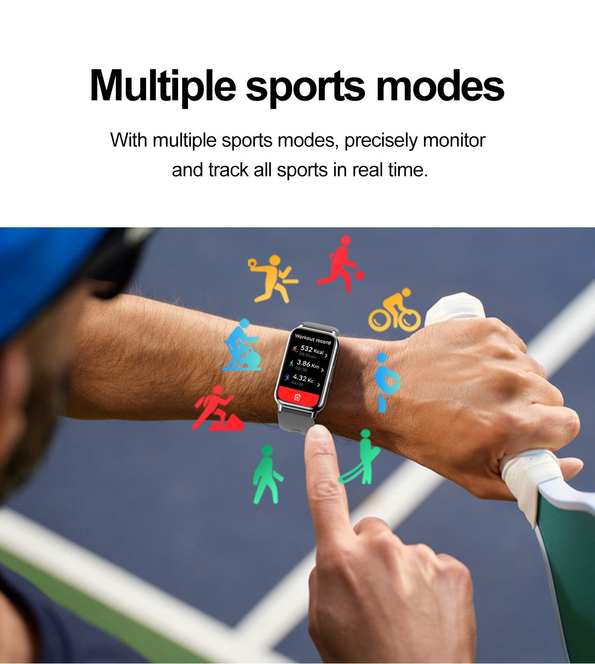 2025 New Grade Nursing Smart Watch AMOLED Blood Oxygen ECG + PPG Blood Pressure Body Temperature Bluetooth Health Smartwatch