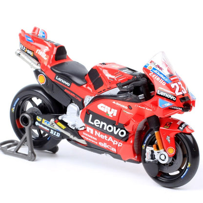 1/18 Maisto KTM RC16 Redbull Ducati GP21 GP22 GP23 GASGAS Honda RC213V Repsol Yamaha YZR-M1GP Moto Modelo de Corrida
