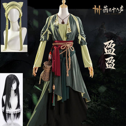 Game Where Winds Meet Yingying Cosplay Costume Ancient Hermit Hero Yingying Hanfu Carnival Convention Event Female Swordsman Set