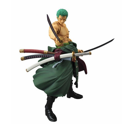 Anime One Piece 18cm BJD Roronoa Zoro Articulado PVC Action Figure Brinquedos Colecionáveis