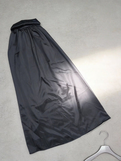 Vampire themed cloak costume set with pointed stand collar, great for Halloween cosplay and themed party dressing up
