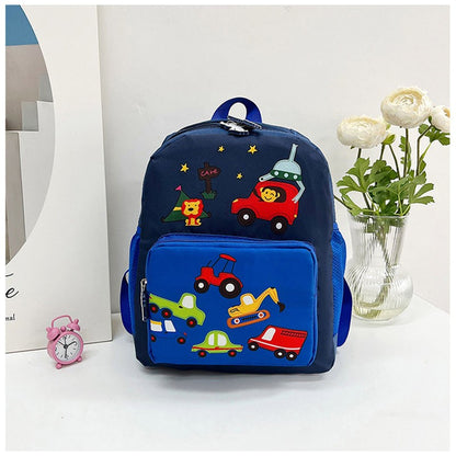MILANCEL Nova Bolsa Infantil para Meninos Desenho Animado Crianças Fofo Jardim de Infância Mochila Carro Meninas 2 Cores Bolsa de Ombro