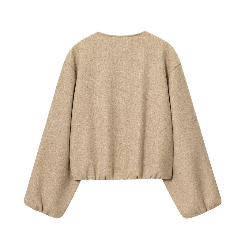 MUJER Red Zipper Bomber Jackets for Women Soft Cropped Jackets Woman 2025 Long Sleeve Woman's Sports Jacket New in Outerwears