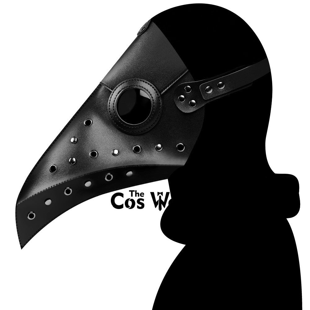 Halloween Plague Doctor Mask Steampunk Gothic Bird Beak Props for Party Carnival Cosplay Costumes Masquerade