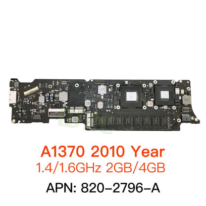 Placa-mãe Original A1465 para MacBook Air 11" A1465 A1370 Logic Board 820-3435-A 820-00164-A Anos 2010 2011 2012 2013 2014 2015
