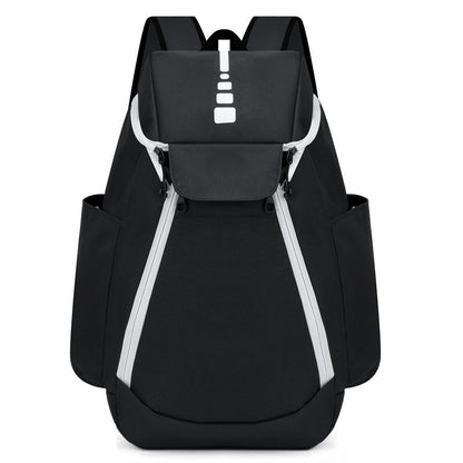 Mochila de basquete de grande capacidade com logotipo personalizado, bolsa de treinamento multifuncional para atividades ao ar livre com número impresso, bolsa esportiva de basquete e futebol