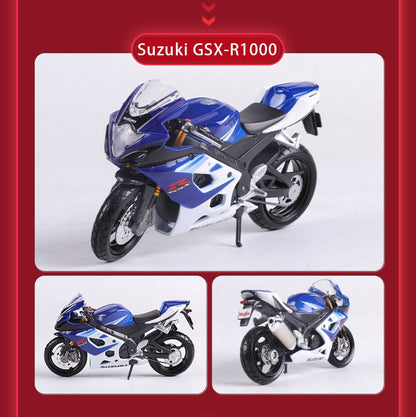 Maisto 1:18 Ducati Panigle V4 S Diavel Kawasaki Ninja H2 R Brinquedos de Modelo de Motocicleta Colecionáveis Hobbies