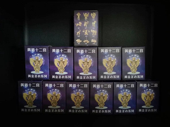 12pcs/pack Santos Anime Seiya Constelação Modelo Bonecos de Ação