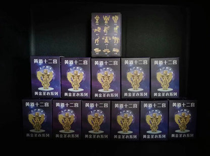12pcs/pack Santos Anime Seiya Constelação Modelo Bonecos de Ação