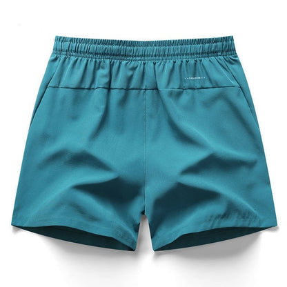 Men's Summer Sports Running Shorts Swim Trunks Quick Dry Shorts Breathable Drawstring With Pockets For Surfing Beach