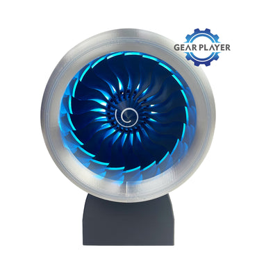 Boeing 747 Turbofan Engine Model Electric Fan Cool Boutique Collection Aircraft Engine Kit for Display and Educational Use