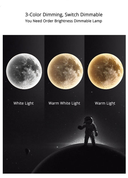 Moon Wall Lamp Living Room Background Wall Ceiling Lamp Art Bedroom Ceiling Lamp Imitating the Moon Surface Decorative Lamp