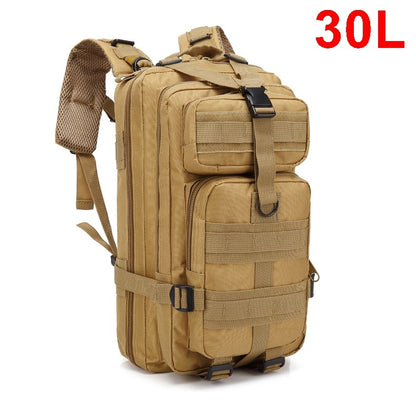 30/45L Man Tactical Backpacks HkingTraveling Bags Survival Outdoor 3P Assault Pack EDC Molle Pack For Trekking Hunting Bag