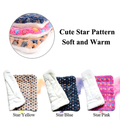 Tapete de inverno flanelado para animais de estimação, multimodelo, colchonete para canil, cobertor quente para animais de estimação, adequado para animais de estimação de grande, médio e pequeno porte