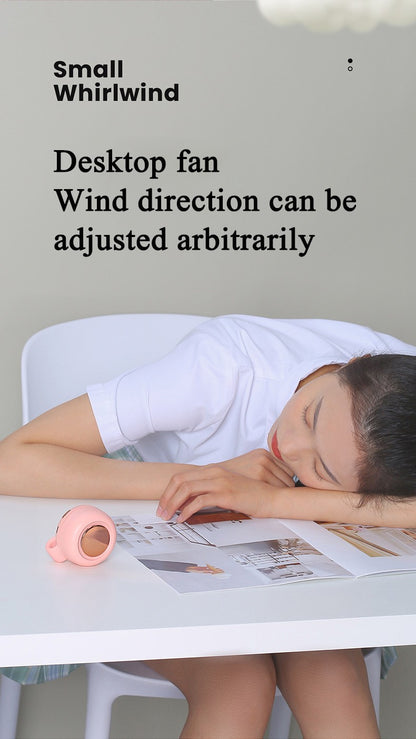 USB Hanging Neck Fan Portable Mute Mini Clip Hanging Waist Electric Fan 900mah Leafless Fan 3 Speeds for Outdoor Camping Fishing